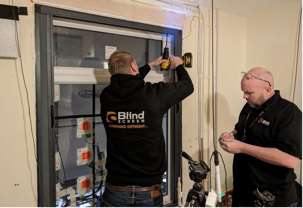 Image of Clients undertaking install EH1
